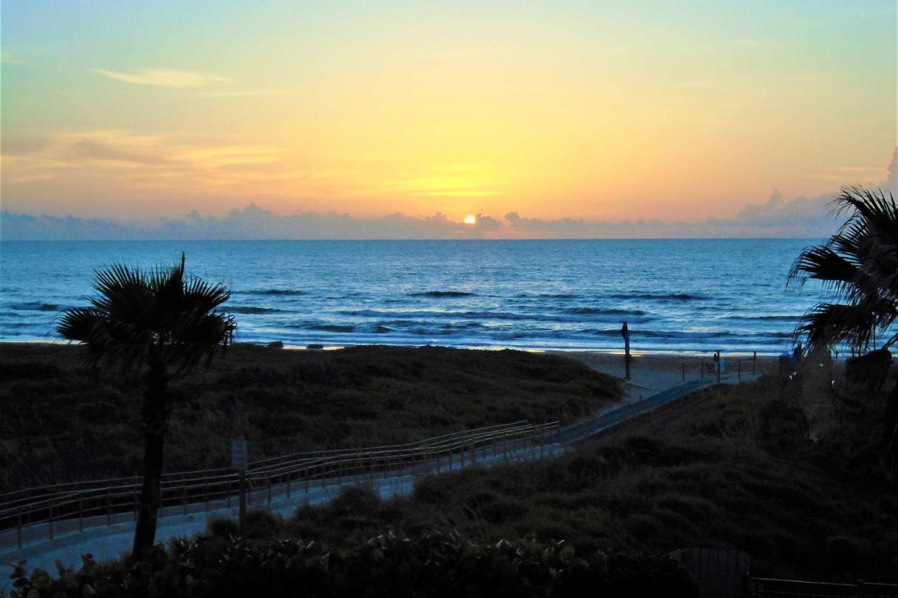 Sunny Oceanfront Condo On South Padre Island Beach Esterno foto