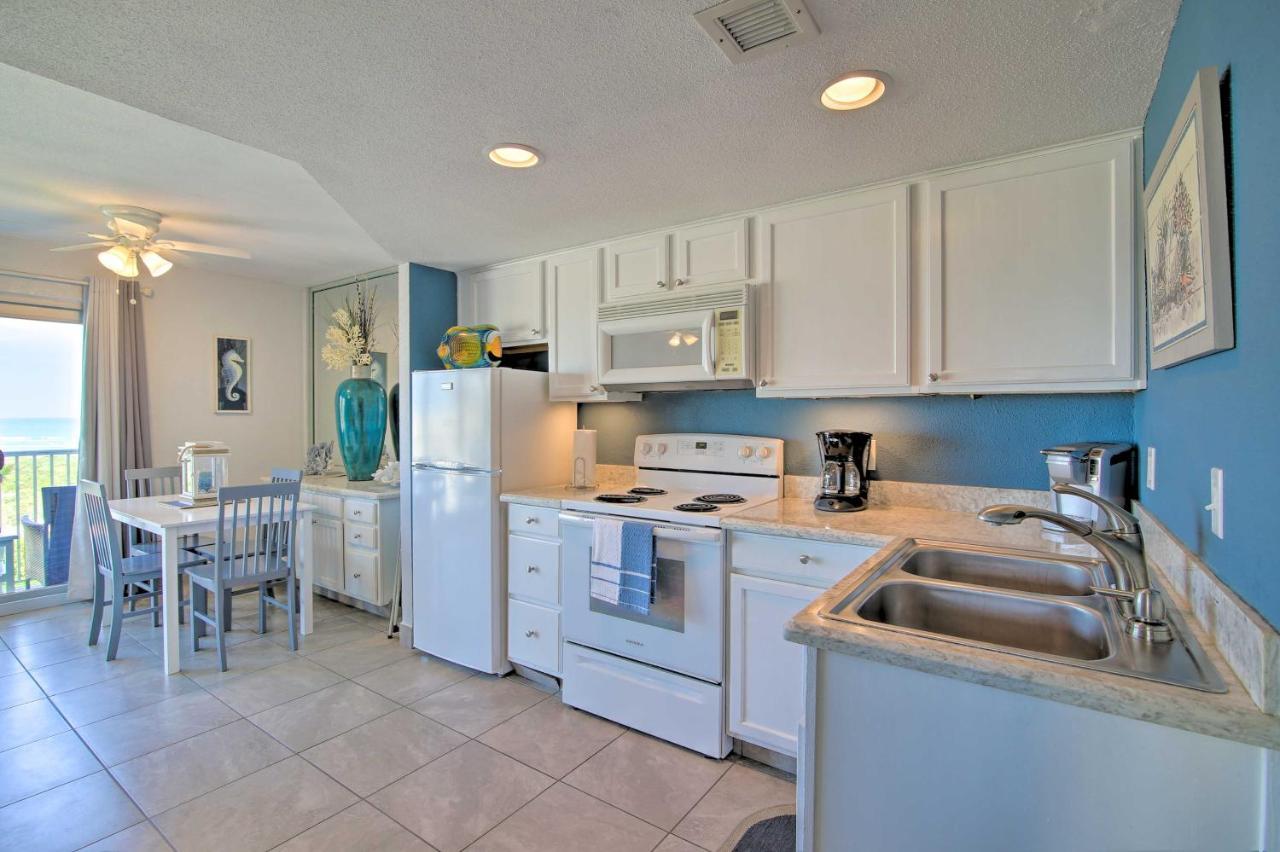 Sunny Oceanfront Condo On South Padre Island Beach Esterno foto