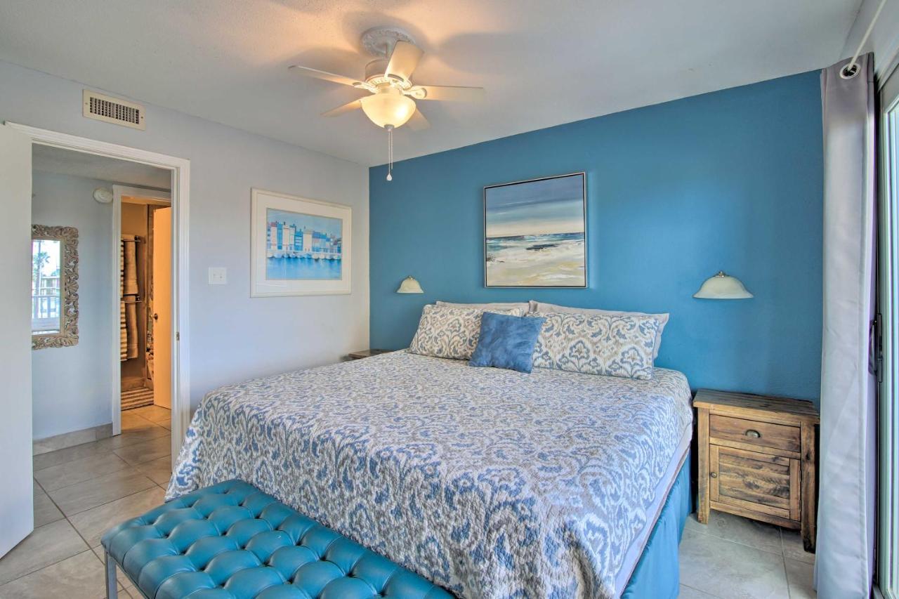 Sunny Oceanfront Condo On South Padre Island Beach Esterno foto