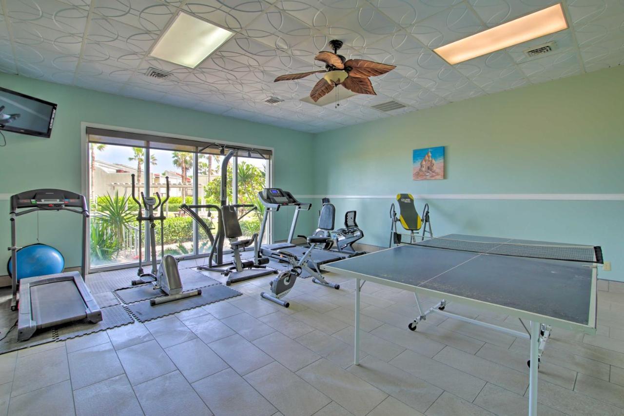 Sunny Oceanfront Condo On South Padre Island Beach Esterno foto